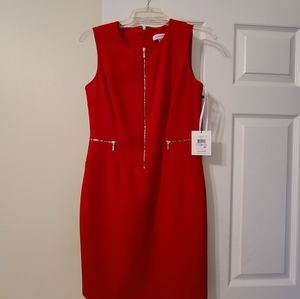 Calvin Klien Red Dress